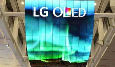 尴尬！LG新款OLED电视在仁川机场当众烧屏