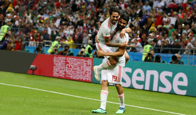 世界杯-铁卫乌龙助攻科斯塔破门 伊朗0-1西班牙