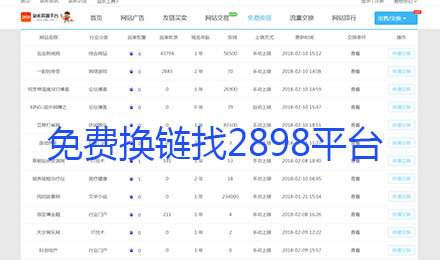 2018新春2898为站长奉上免费换链最全的操作流程
