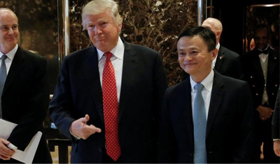 美国对中国开打贸易战，马云怼特朗普的视频又火了