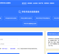 手机号实名信息查询
