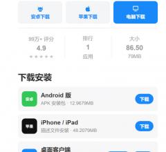 自动识别终端下载页面